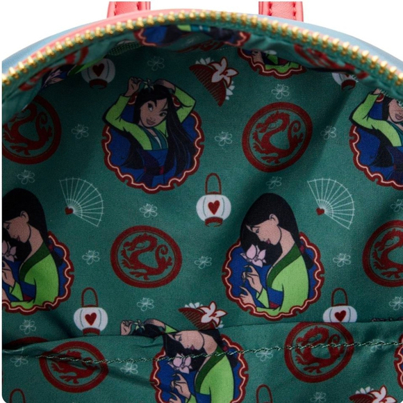 Loungefly Disney Mulan Princess Scenes Backpack - Picture 2 of 9